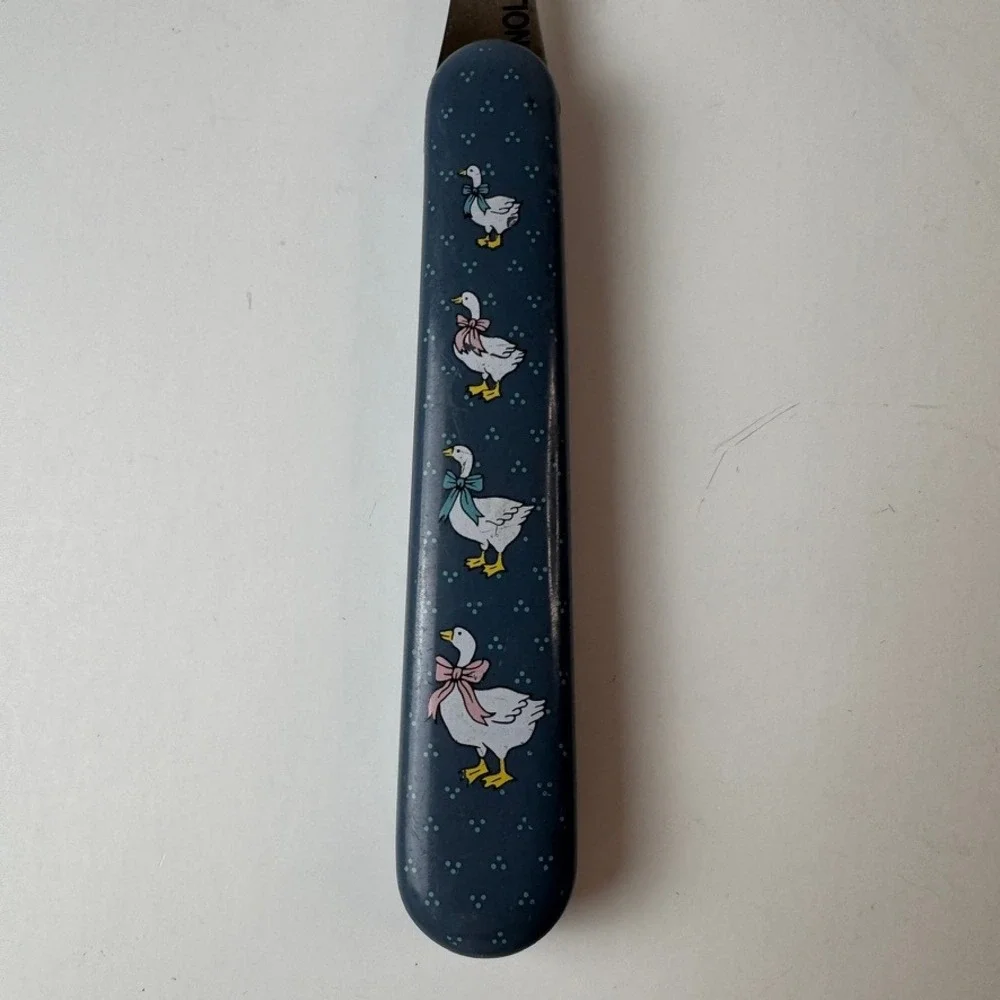 Vintage Chefs Collection Stainless Steel Meat Fork Blue Goose Country Design